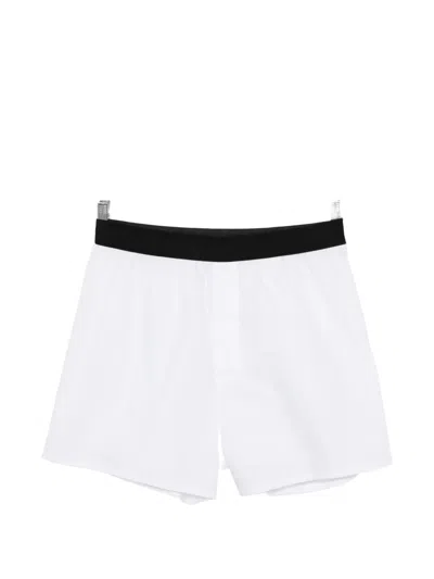 Cdlp Elasticated-waistband Boxers In White