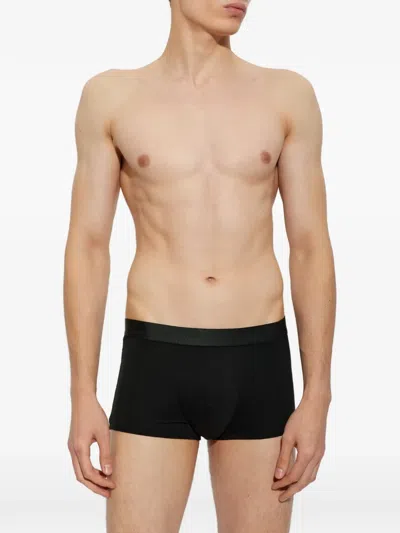 Cdlp Elastic-waistband Boxers In Black