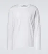 Cdlp Men's Long-sleeve Crewneck T-shirt In White