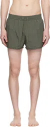 Cdlp Parachute Nylon Swim Trunks In Iron Sage