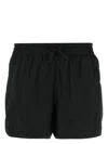 Cdlp Logo-embroidered Drawstring Swim Shorts In Schwarz