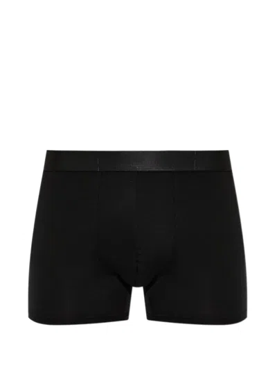 Cdlp Logo-waistband Boxers In Black