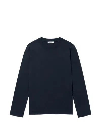 Cdlp Long-sleeve T-shirt In Blue