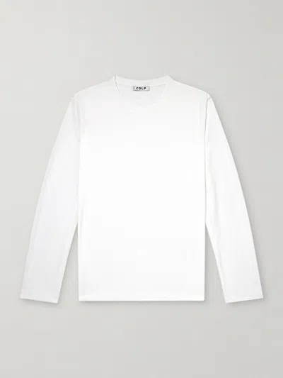 Cdlp Lyocell And Pima Cotton-blend Jersey T-shirt In Red