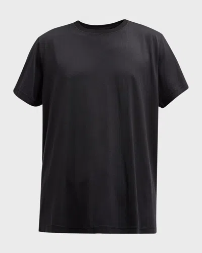 Cdlp Men & Apos;s Midweight Lyocell-cotton T-shirt In Black