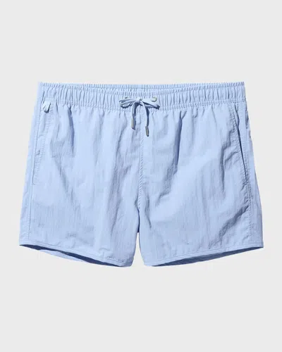 Cdlp Men's Dry Nylon Swim Trunks In Sky Blue