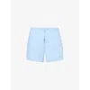 Cdlp Mens Sky Blue Drawstring-waist Three-pocket Recycled-polyamide Swim Shorts