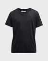 Cdlp Men's V-neck Stretch T-shirt In Black