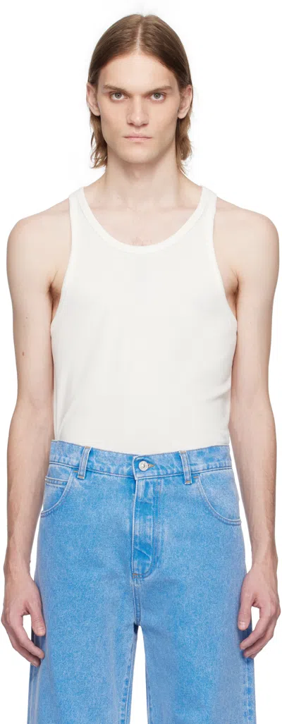 Cdlp Off-white Seacell Tank Top In Off White