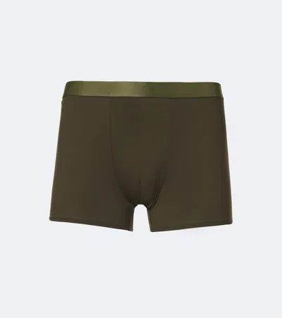 Cdlp Set Of 3 Boxer Briefs In Green