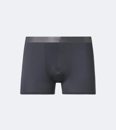 Cdlp Set Of 3 Jersey Boxers In Grey