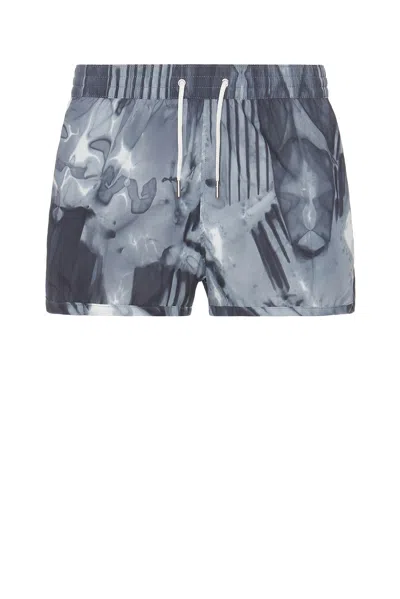 Cdlp Swim Shorts In Grey Marble