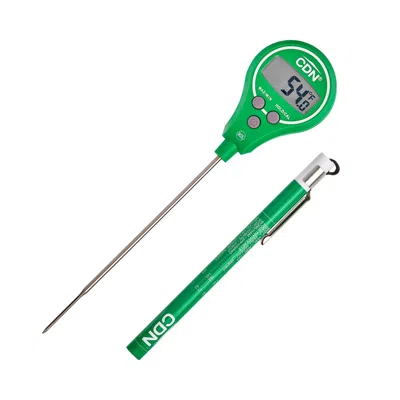 Cdn Digital Lollipop Thermometer, 4 Second Response Time, 4.3-inch Stem In Green