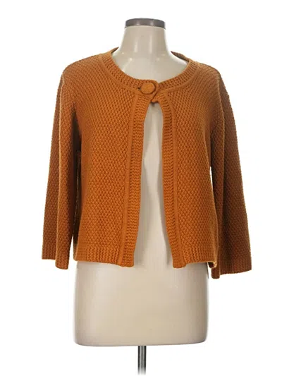 Pre-owned Cdp & Co. Cardigan Sweater In Orange