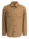 Ceccarelli Button-fastening Cotton Shirt In Brown