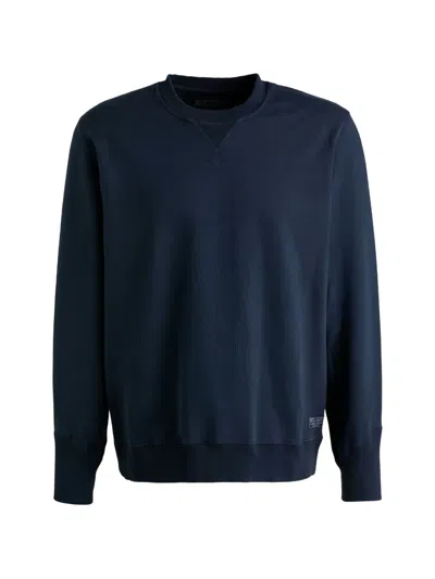 Ceccarelli Crew-neck Sweatshirt In Blue