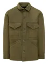 Ceccarelli Front-pockets Jacket In Green