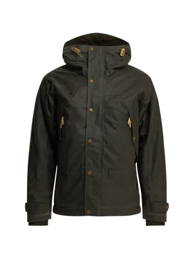 Ceccarelli Hooded Cotton Coat In Green