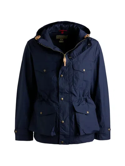 Ceccarelli Hooded Jacket In Blue