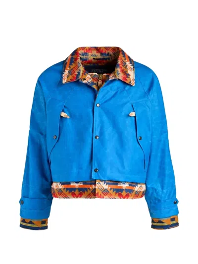 Ceccarelli Native Short Jacket In Blue