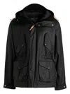Ceccarelli New Fisherman Flap-pocket Jacket In Black