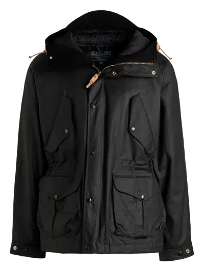 Ceccarelli New Fisherman Flap-pocket Jacket In Black
