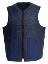 Ceccarelli Quilted Pocket Gilet In Blue