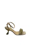 Cecconello Woman  Sandals With Heel In Gold