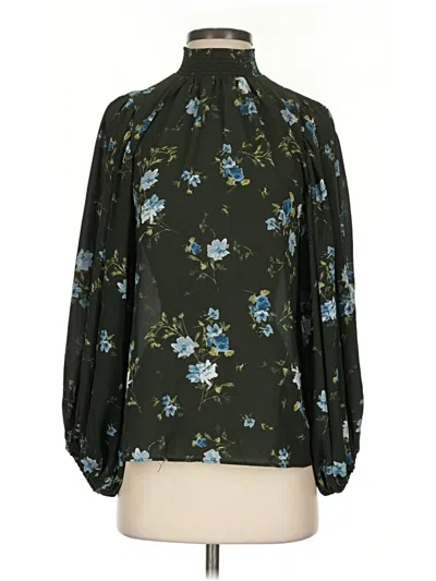 Pre-owned Cece 3/4 Sleeve Blouse In Green