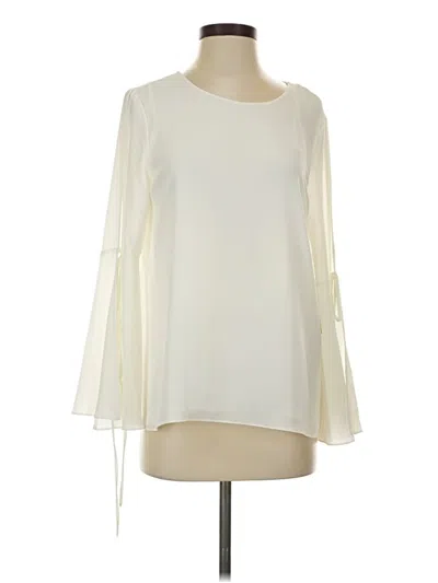 Pre-owned Cece 3/4 Sleeve Blouse In Ivory