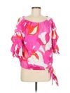 Cece 3/4 Sleeve Blouse In Pink