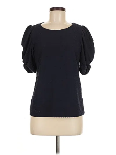 Pre-owned Cece 3/4 Sleeve T-shirt In Black