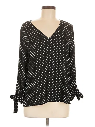 Pre-owned Cece 3/4 Sleeve T-shirt In Black
