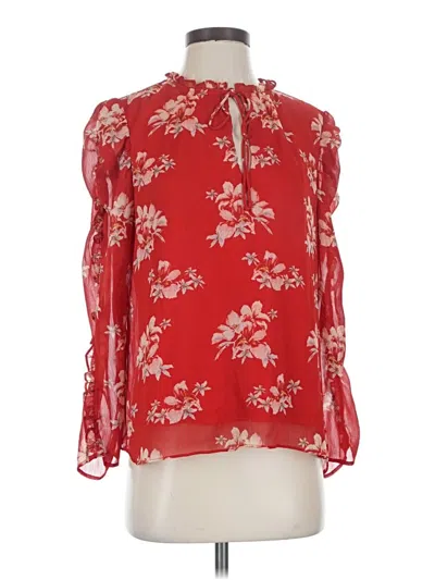 Pre-owned Cece 3/4 Sleeve T-shirt In Red