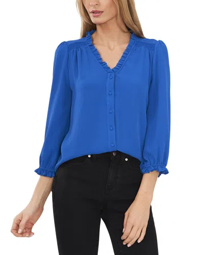 Cece 3/4 Sleeve V-neck Blouse