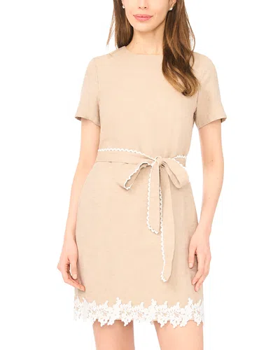 Cece A Line Mini Dress In Brown