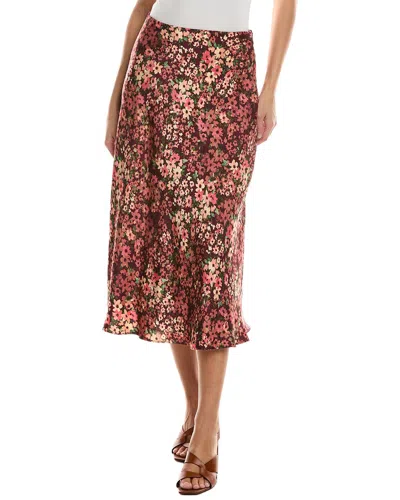 CECE BIAS MIDI SKIRT