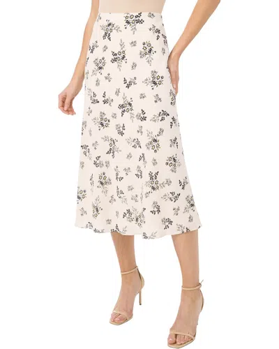 Cece Bias Midi Skirt In Multi