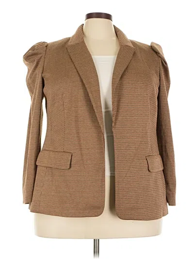 Pre-owned Cece Blazer Jacket In Brown