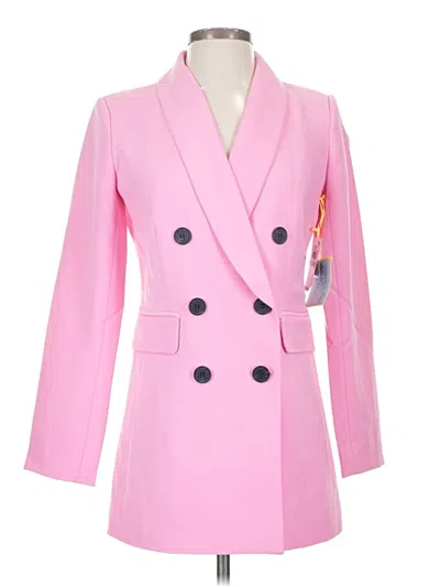 Cece Blazer Jacket In Pink