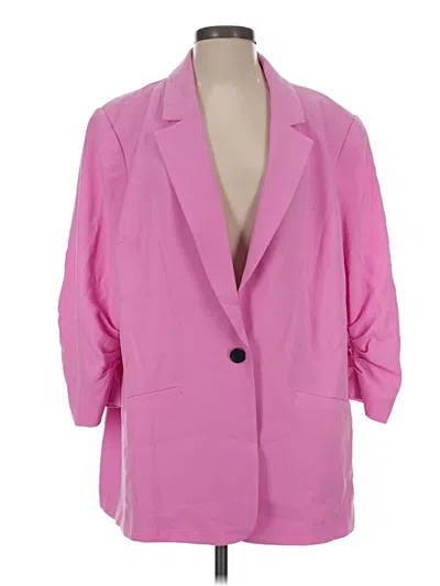 Pre-owned Cece Blazer Jacket In Pink