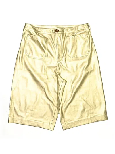 Pre-owned Cece Board Shorts In Gold