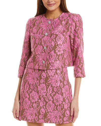 CECE CECE BONDED LACE JACKET