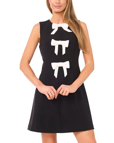 Cece Bow Mini Dress In Black