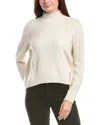 Cece Cable Knit Sweater In Neutral