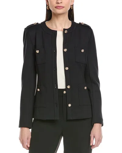 Cece Cardigan Blazer In Black