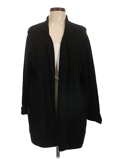 Pre-owned Cece Cardigan Sweater In Black