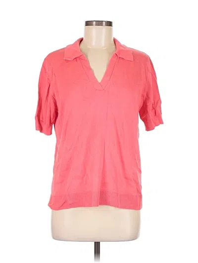 Pre-owned Cece Cardigan Sweater In Pink