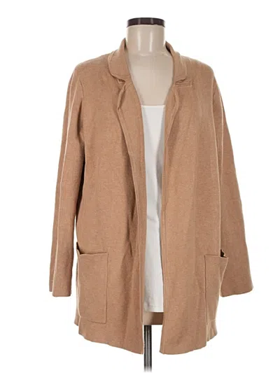 Pre-owned Cece Cardigan Sweater In Tan
