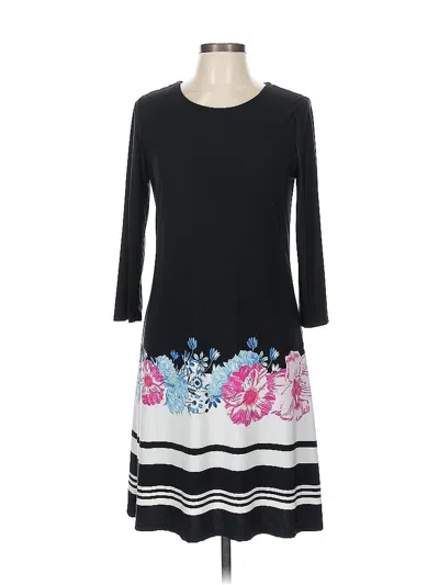 Pre-owned Cece Casual Dress In Black